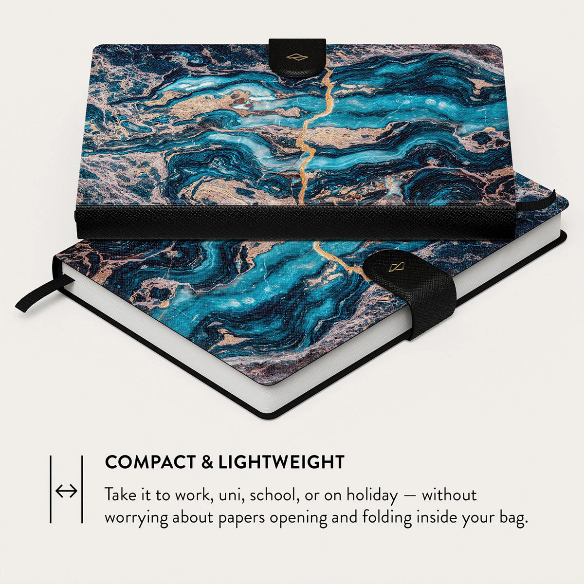 Mystic River - Blue Marble Notebook