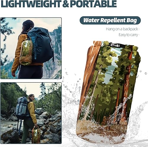 KawaGebo Kamp Sherpa Outdoor Decke Warm & Ultraleicht mit Packsack，N IN 1Camping Decke wasserabweisend，Poncho & Schlafsack Campingdecke Zum Schlafen,Deinem Van,145x200cm