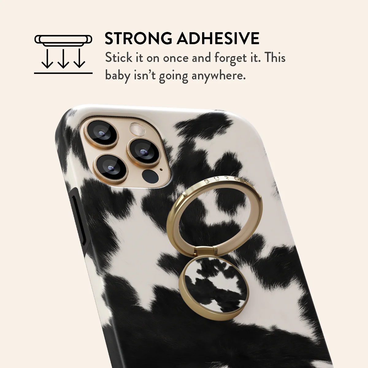 Achromatic - Adhesive Ring Holder