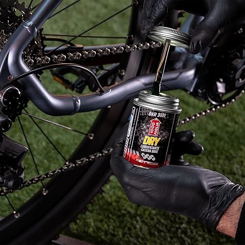 Errecom 1000 Miglia BKR 3101 Fahrradkette Schmiermittel Dry - 60 ml, für Trockene und Staubige Bedingungen, Trockenes Klima, All-In-One mit Pinsel enthalten