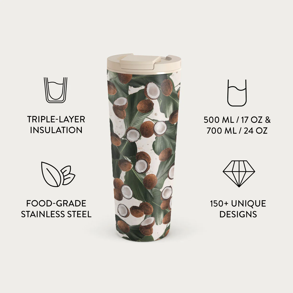 Coconut Crush - Travel Mug