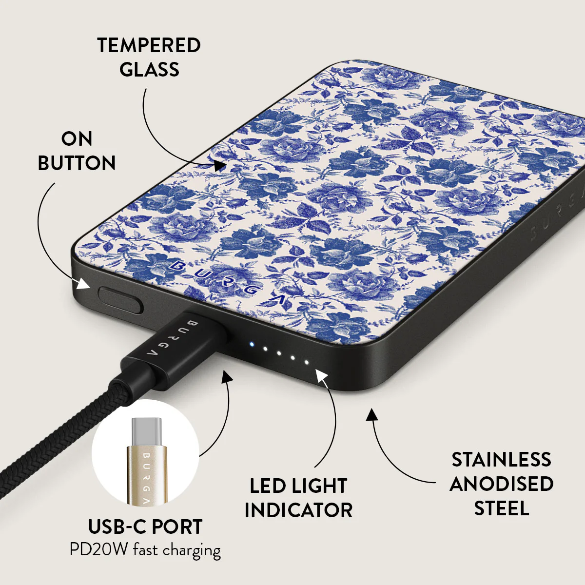 Garden Stories - Magnetic Power Bank