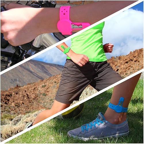 keyfix Schlüsselarmband XL, Fitness Armband für Schlüssel zum Joggen Schwimmen Laufen, Jogging Schlüsselband blau, KF04