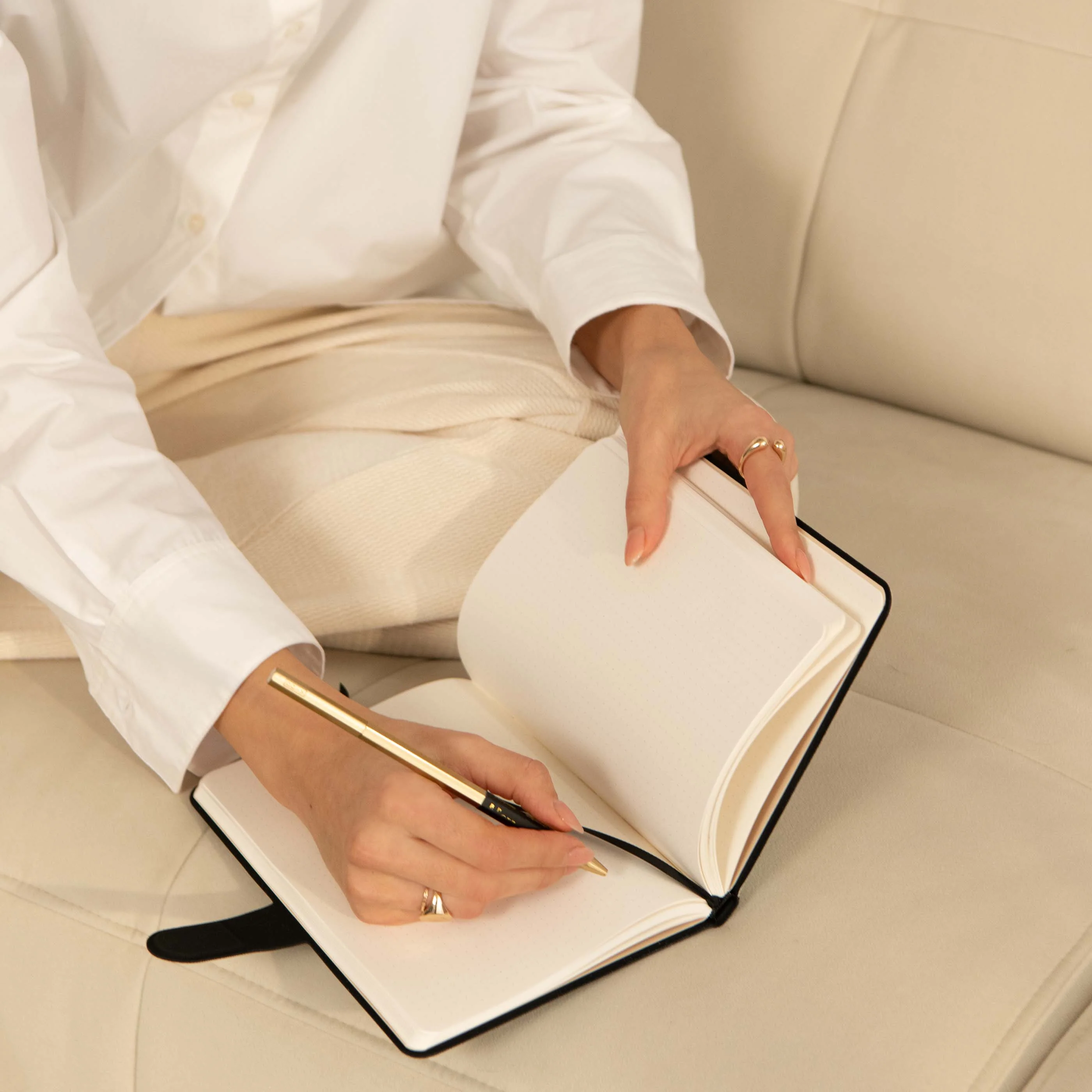 Rose Gold Marble - Notebook