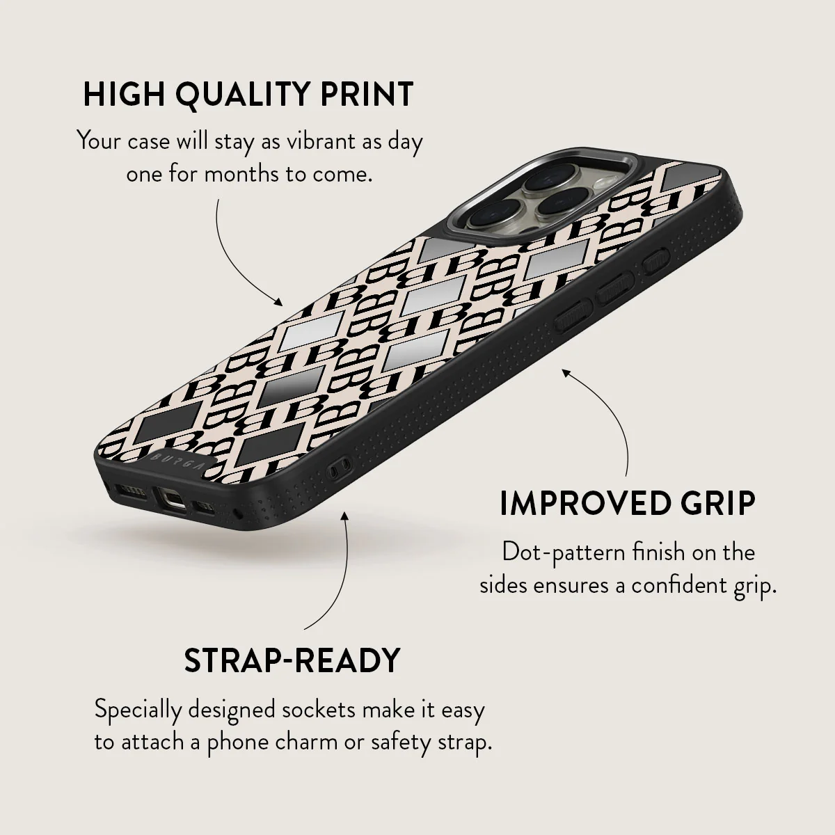 Monogram - iPhone 16 Pro Max Case