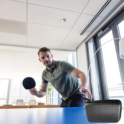 Tischtennis Schlägerhülle, Wasserdichte Tasche Für Tischtennisschläger, Tragbare Harte Tischtennistasche, Tischtennis Schlägerkoffer, Tischtennisschläger Hülle Für 2 Schläger Und Mehrere Bälle