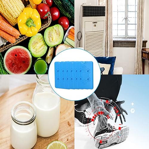 PcvGef 6 Kühlakkus, Kühlakkus für Kühltasche und Kühlbox, Wiederverwendbare Ice Packs für Outdoor-Aktivitäten, Büro und Camping