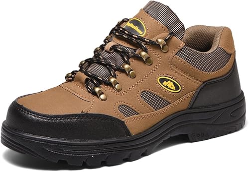 WOWEI Wanderstiefel Wanderschuhe Herren Damen wasserdichte Outdoorschuhe rutschfeste Kletterschuhe Leicht Atmungsaktiv Trekking Hiking Schuhe Wanderhalbschuhe