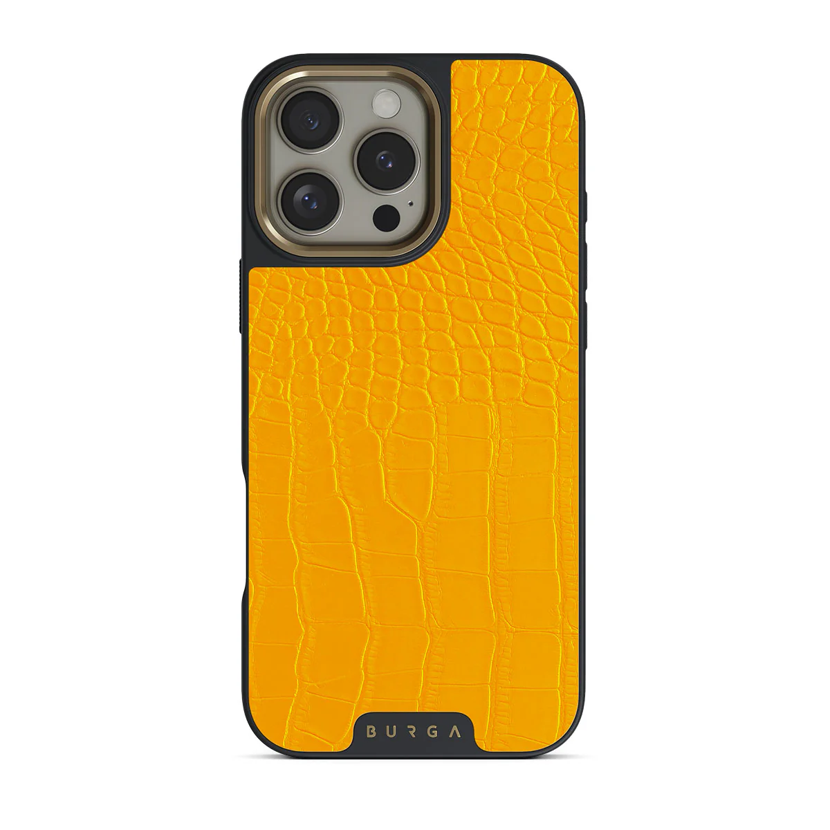 Canary Yellow - Snake Skin iPhone 16 Pro Max Case