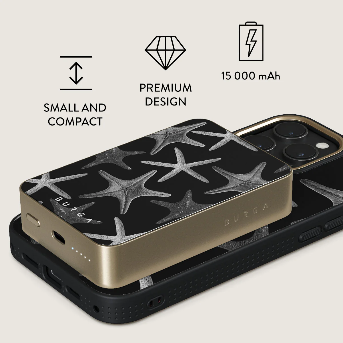 Midnight Ocean - Magnetic Power Bank