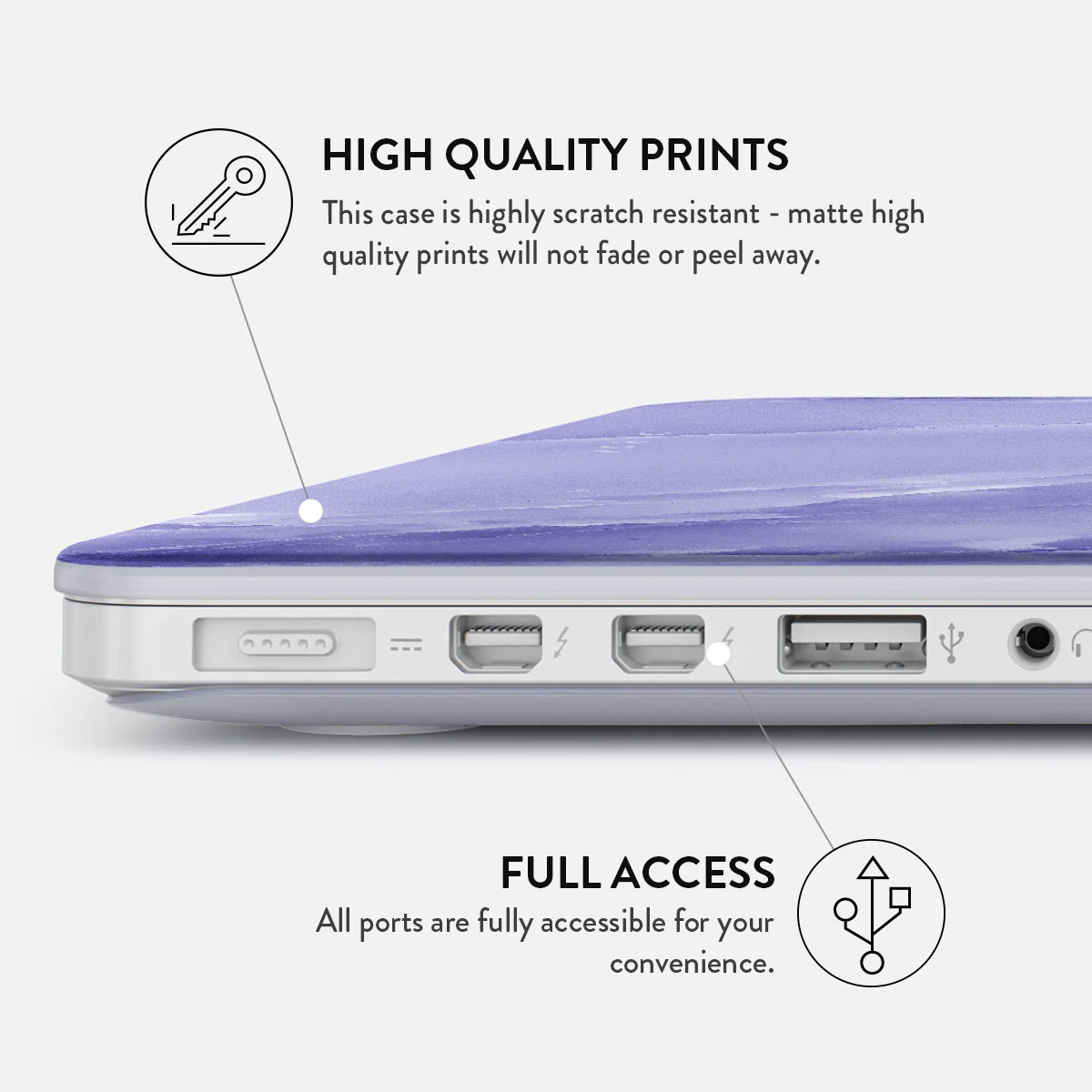 Lavender Dream - Macbook Case