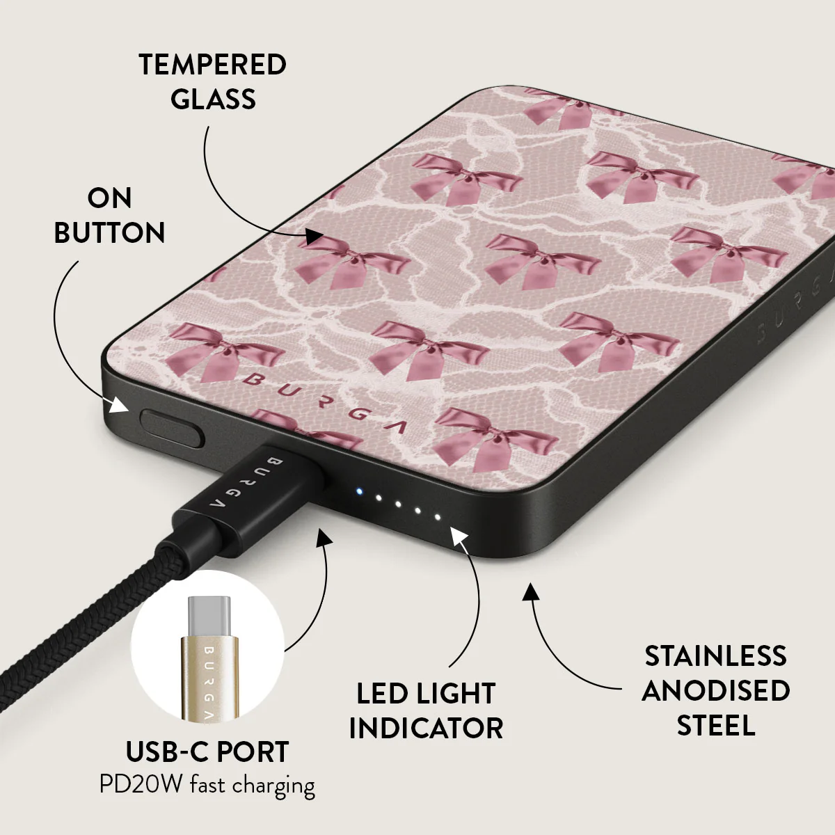 Ballerina - Magnetic Power Bank