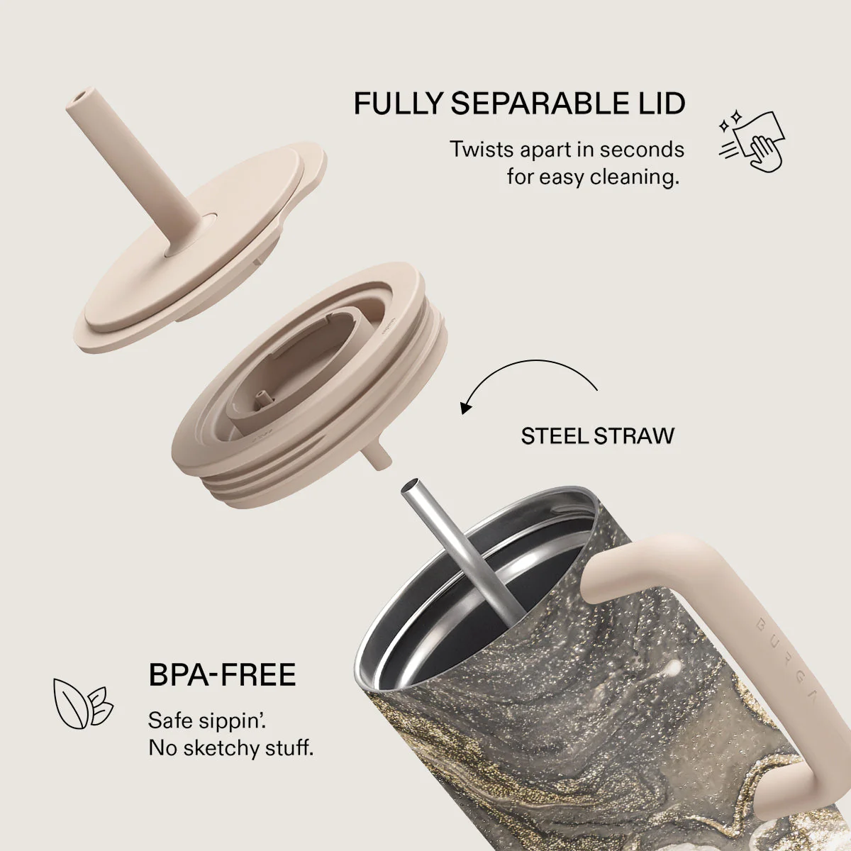 Endless Beauty - Luxury All Day Leakproof Tumbler