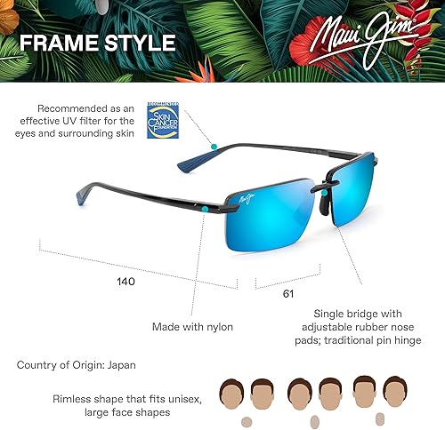 Maui Jim Unisex Laulima Sunglasses