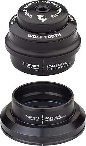 Wolf Tooth GeoShift Performance Angle Headset ZS44/28.6 Ober, ZS56/40 Unter/Lang 115-140mm