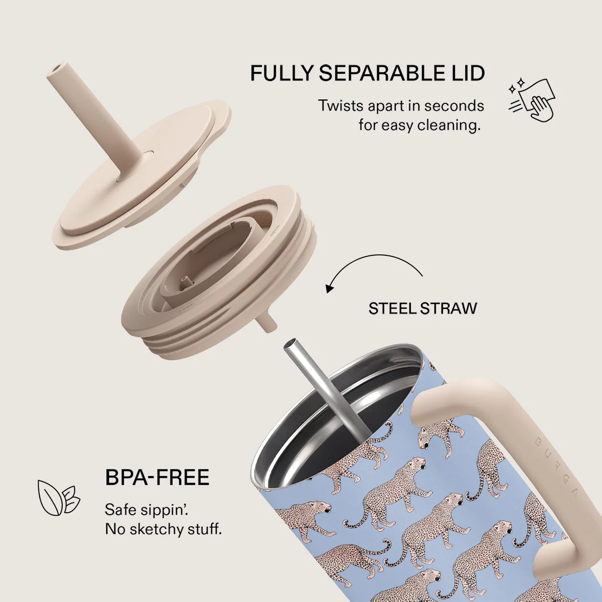 Tourist Trap - Tiger All Day Leakproof Tumbler