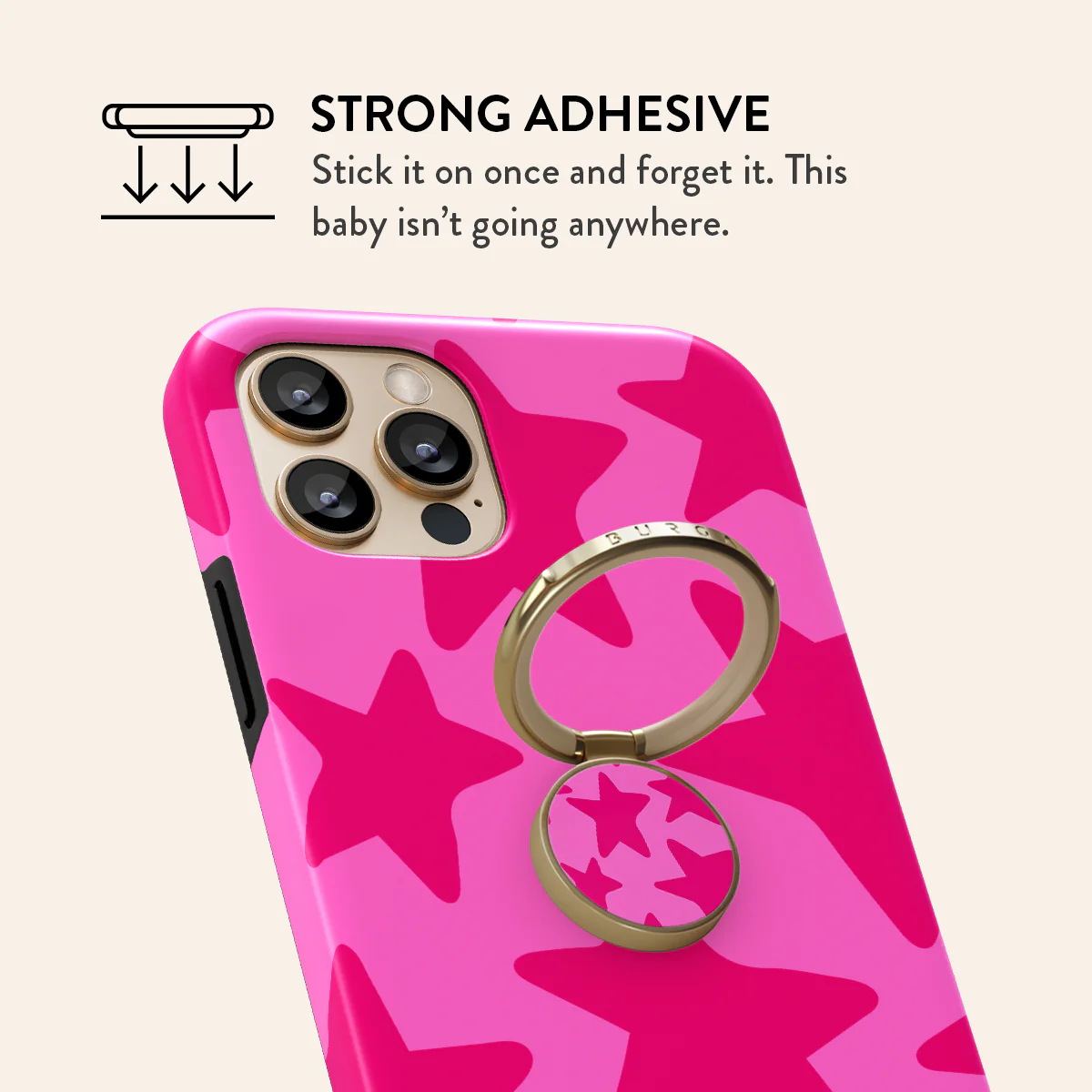 Let's Go Party - Adhesive Ring Holder