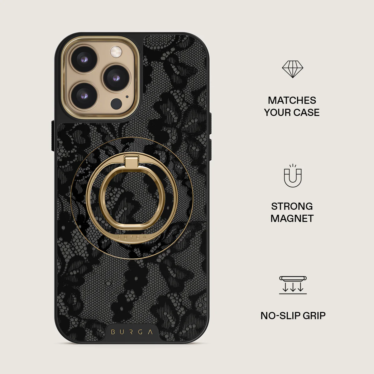 Magnetic - Magnetic Ring Holder