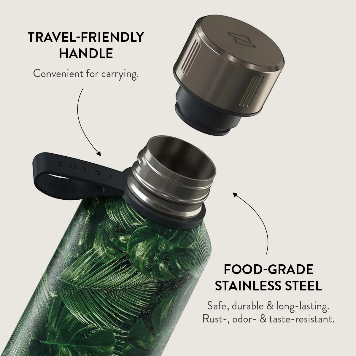 Tropical Garden - Water Bottle