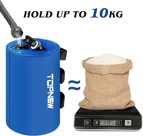 Topnew Baldachin Wassergewichtsbeutel, 79,4 kg Wasserzelt-Gewichte-Set mit 4 Beingewichten für Pop-Up-Baldachin, Vordächer, Zelt, Pavillon, Blau
