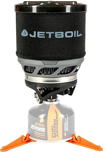Jetboil MiniMo Camping- und Rucksackkochsystem mit einstellbarer Wärmekontrolle