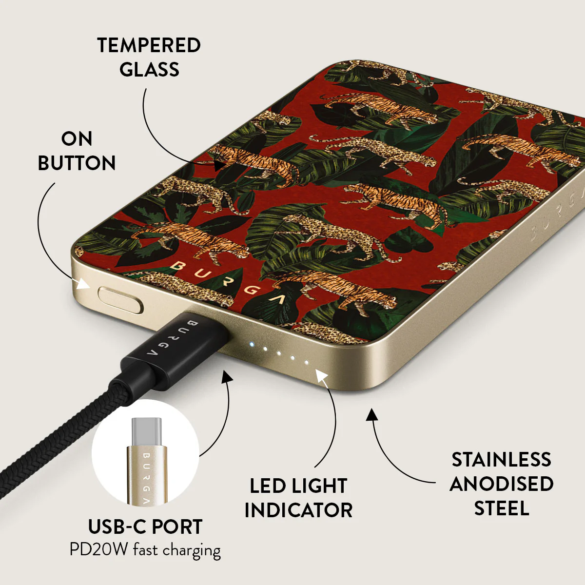 Morning Commute - Designer Magnetic Power Bank