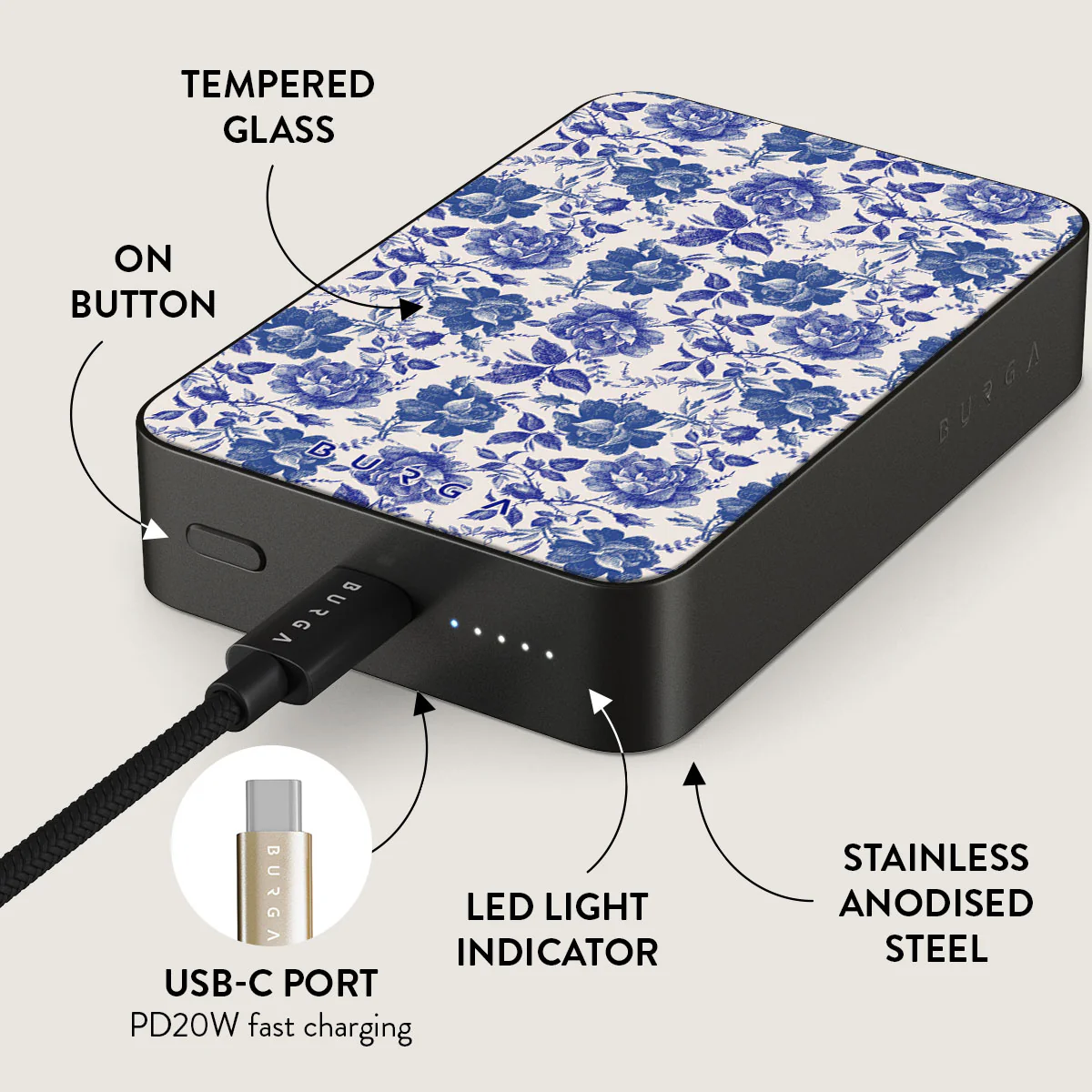 Garden Stories - Magnetic Power Bank