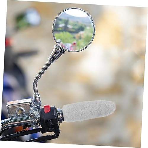 Toddmomy 1Satz Fahrradlenkergriffe Plüschbezüge Warmhaltende Fahrradgriffabdeckungen für Sicheren Halt zu Installieren Kompatibel mit Mountainbikes und Bikes Langlebig