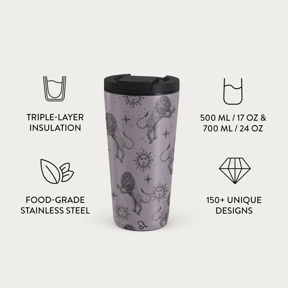 Leo - Travel Mug