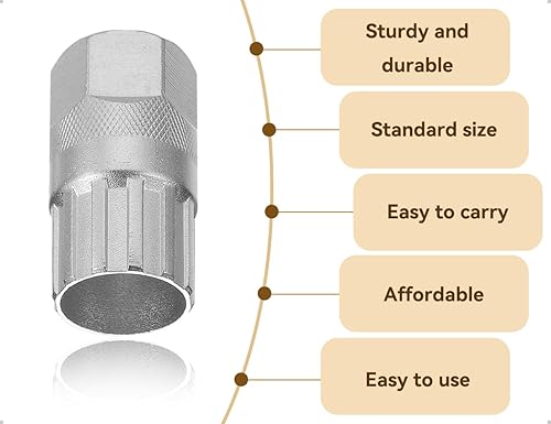 Emezddo Fahrrad Kassette Werkzeug,Zahnkranzabzieher Zubehör,Kassettenabzieher,Freilauf Entferner Reparatur Tool,Kompatibel mit Shimano Fahrrad,verwendet für Zuhause Reparaturwerkstatt