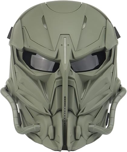 Airsoft Atmungsaktive Vollgesichtsmaske Taktische Schutzmaske mit Augenschutz