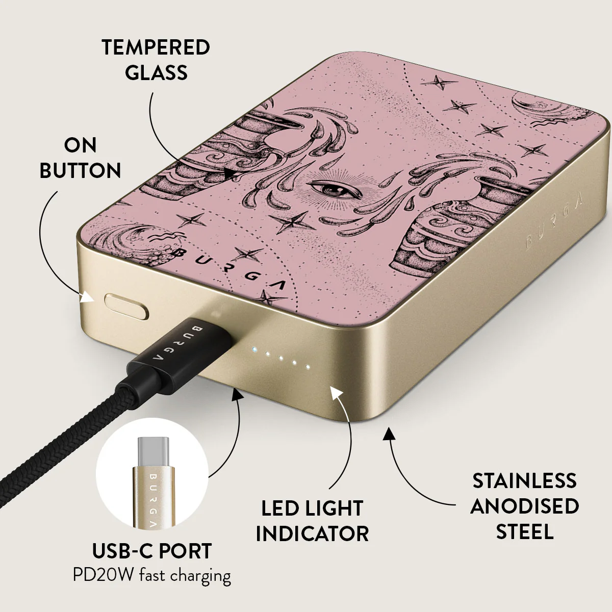 Aquarius - Magnetic Power Bank