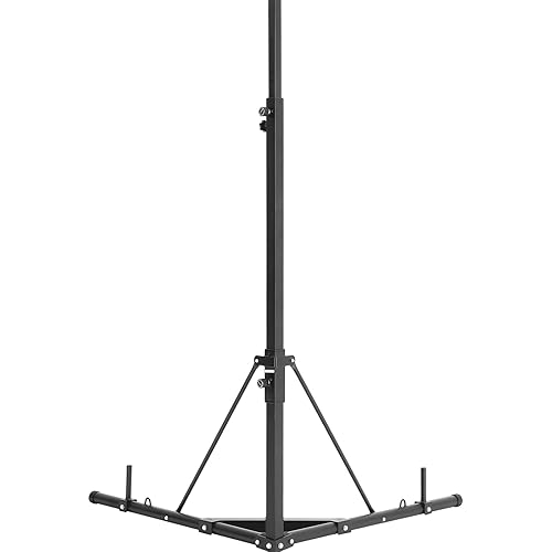 VEVOR Boxsack-Ständer, Stahl, strapazierfähig, Trainingsgerät, höhenverstellbar, mit beschwertem Boden, hält bis zu 180 kg, freistehender Sandsackständer für Zuhause, Fitnessstudio, Fitness