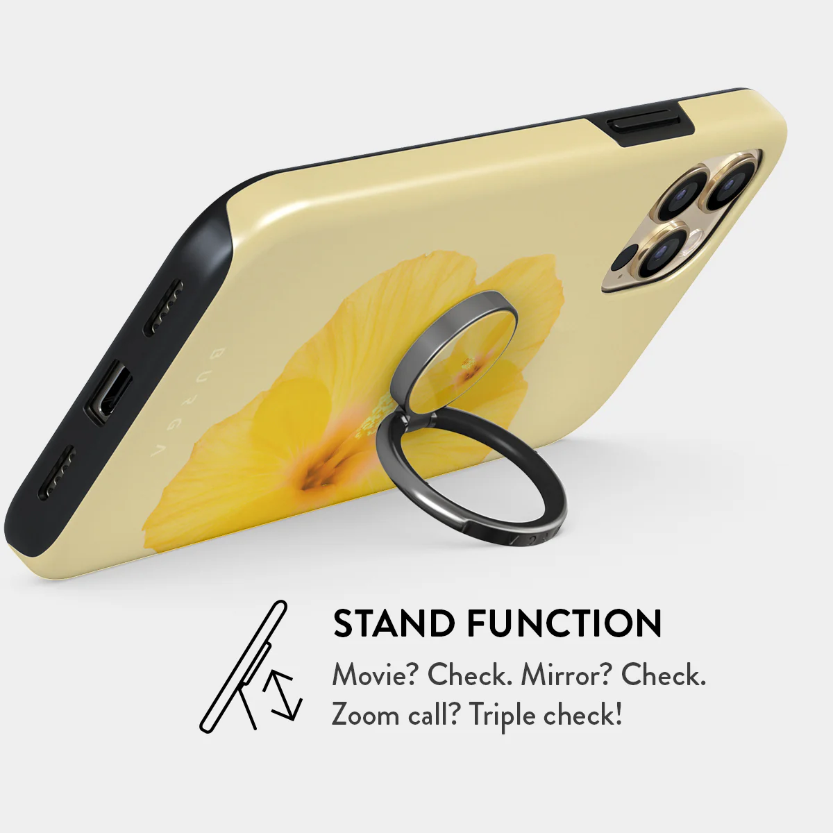 Hibiscus - Adhesive Ring Holder