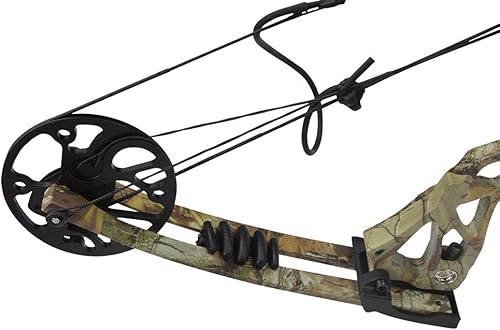 AMEYXGS Bogenschießen Compoundbogen Set 15lbs-70lbs Jagdbogen mit Carbonpfeile 320 fps Sportbogen Bogen für Erwachsene Rechtshänder