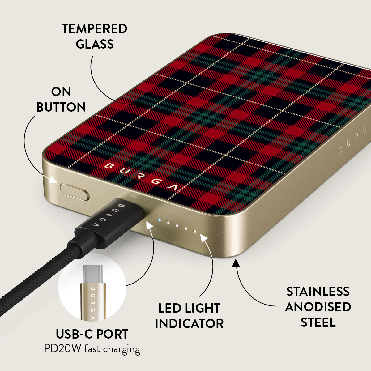 Sweater Weather - Magnetic Power Bank