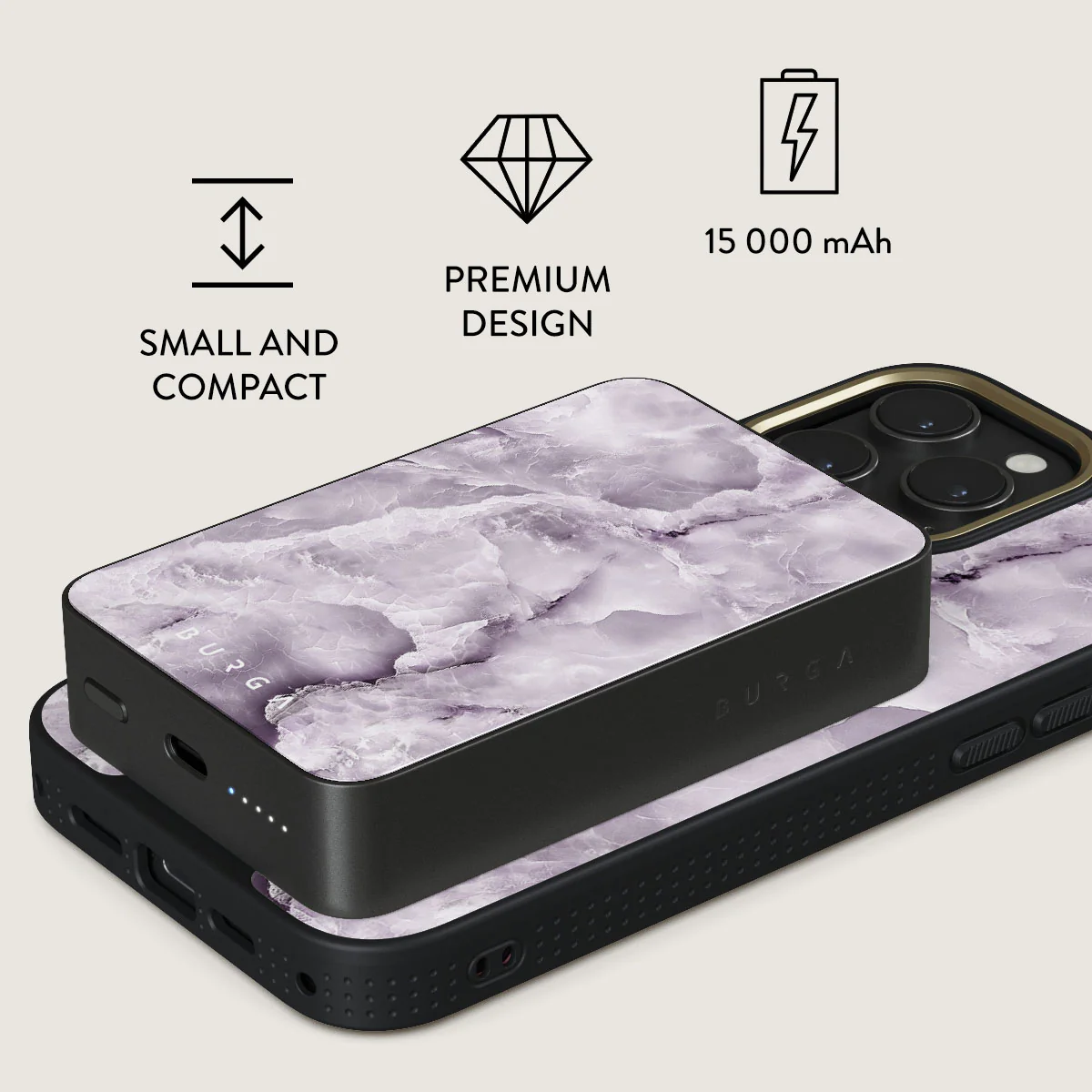 Black Currant - Magnetic Power Bank