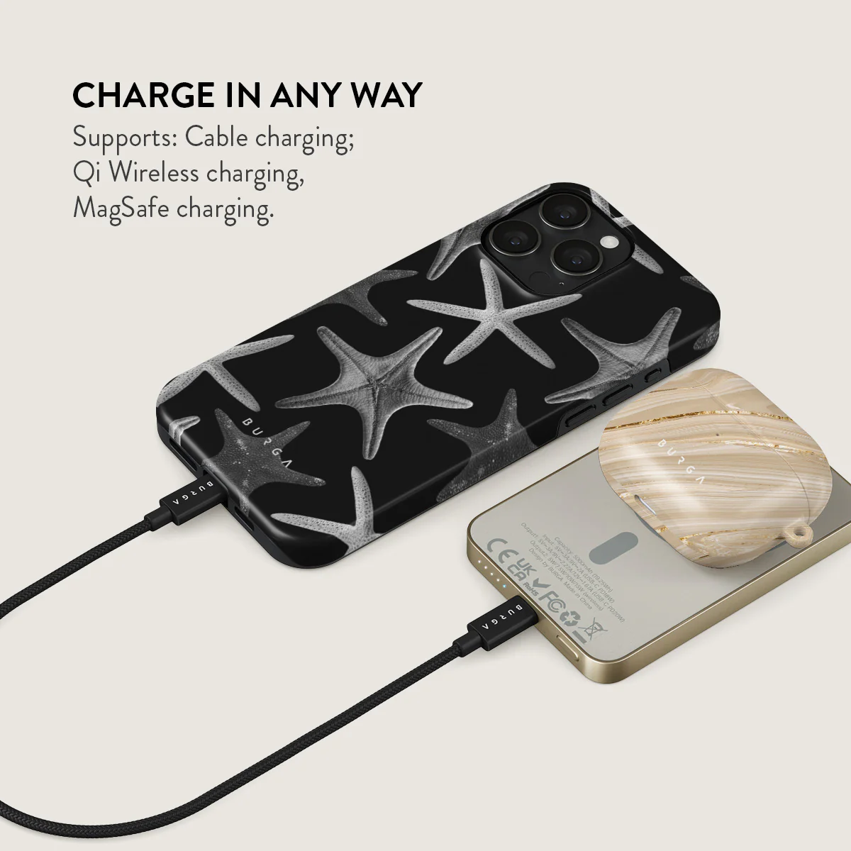 Midnight Ocean - Magnetic Power Bank