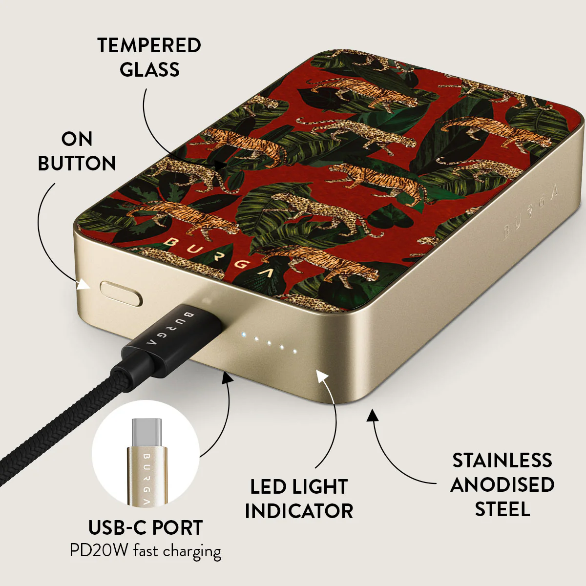 Morning Commute - Designer Magnetic Power Bank