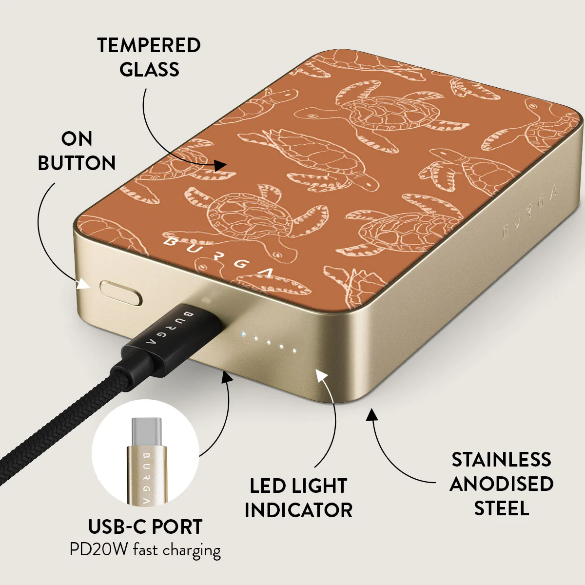 Earth Shell - Magnetic Power Bank