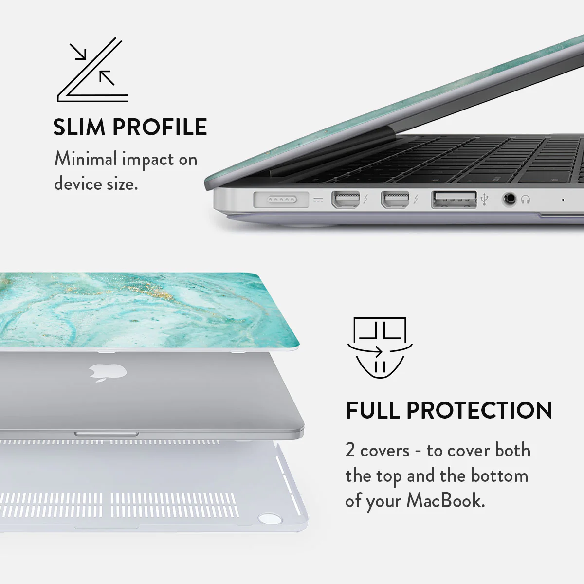 Uluwatu Waves - Macbook Case