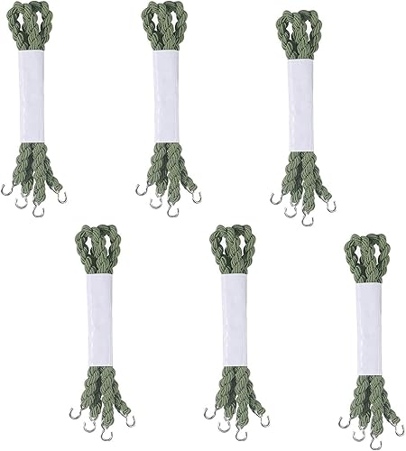 Elastische Stiefelbänder,6 Paar Boot Gurt Militärische mit Metallhaken Boot Gummibändern Militär-Stil für Marine Armee für das Wandern Klettern Camping Jagd