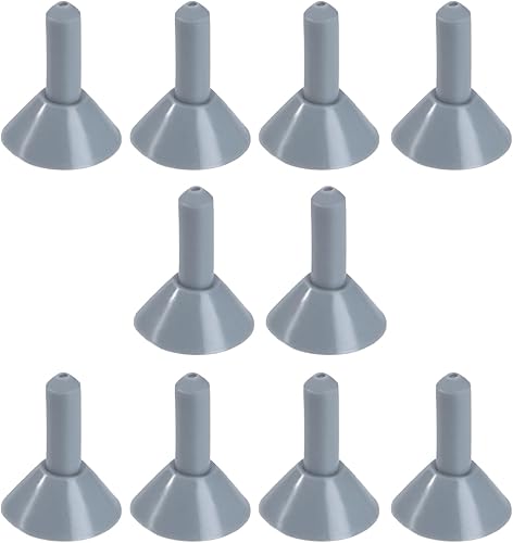 divuukyi 10 x Baldachin-Säulen, Anti-Thunder-Kappen, Campingzeltstangen, isolierende Kappen, Anti-Donner-Schutz, Zeltzubehör