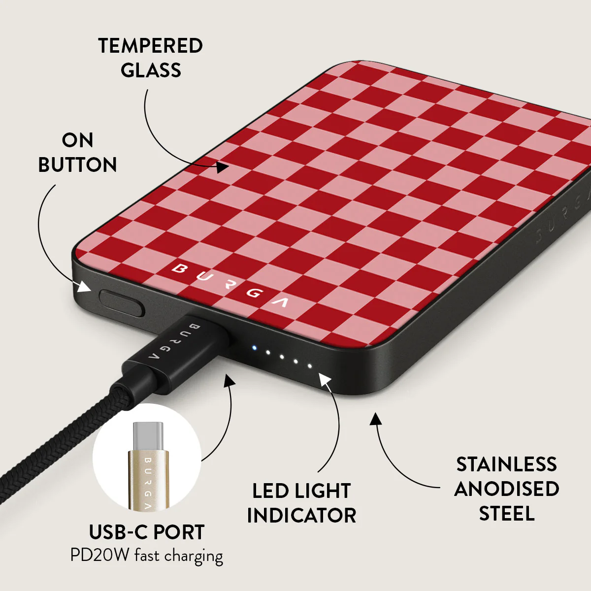 Cheerleader - Magnetic Power Bank