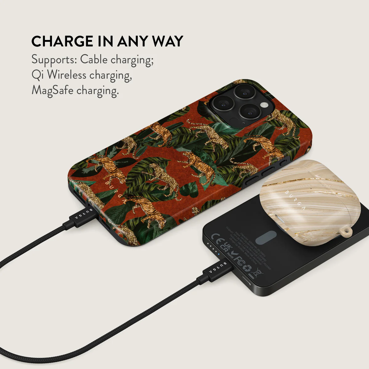 Morning Commute - Designer Magnetic Power Bank