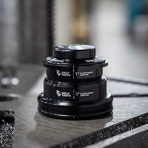Wolf Tooth GeoShift Performance Angle Headset ZS44/28.6 Ober, ZS56/40 Unter/Lang 115-140mm