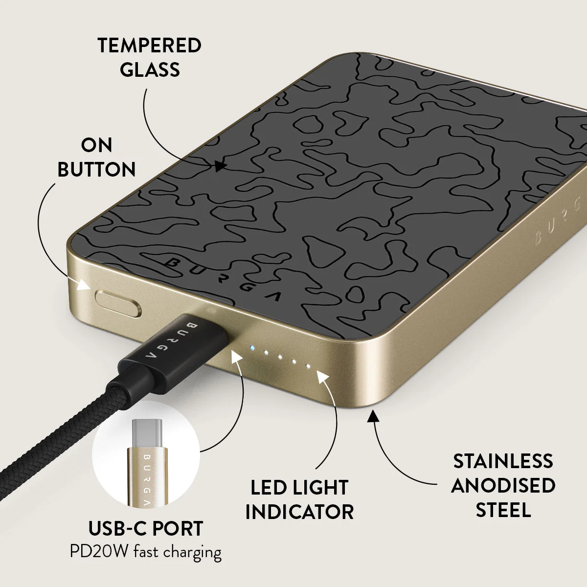 Black Rock - Magnetic Power Bank