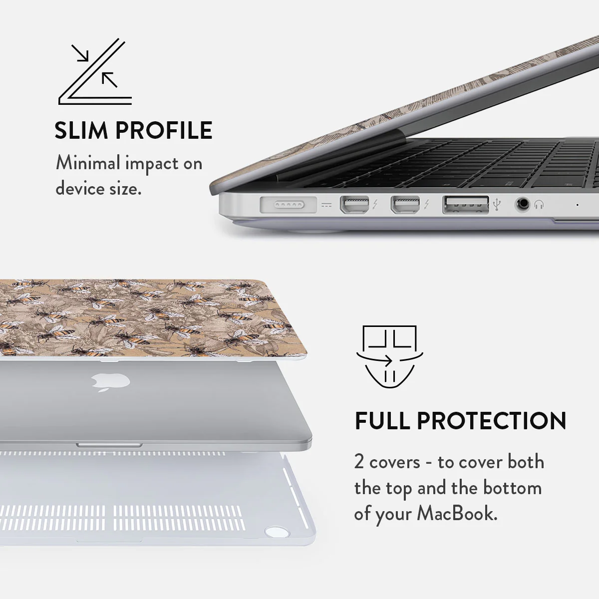 Honey Bee - Macbook Case