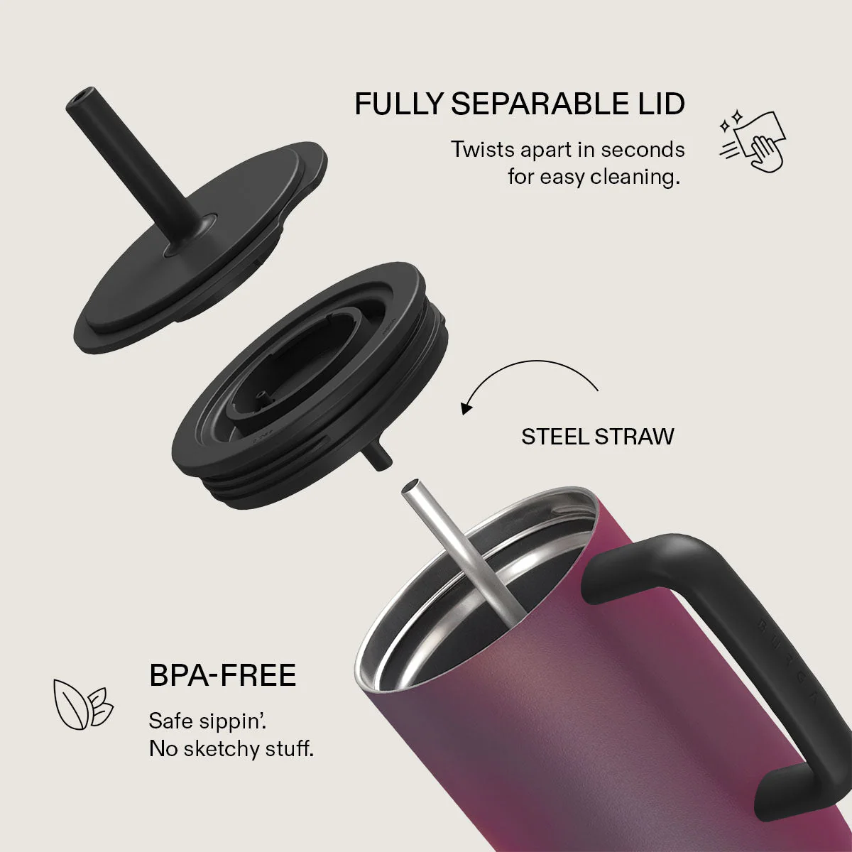 Twin Flame - All Day Leakproof Tumbler