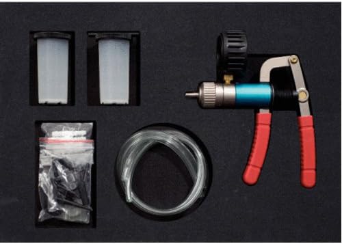 KS Tools 150.1900 KFZ Druck- und Unterdruckpumpen-Satz, 7-tlg., 7pcs